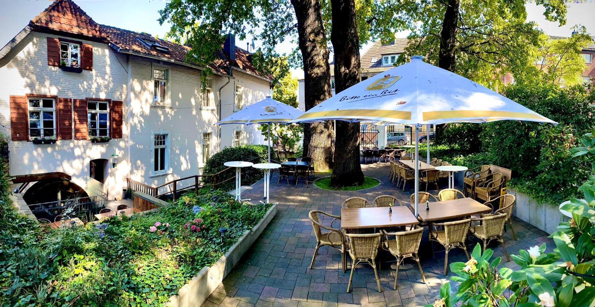 Historischer Gasthof Kaisermuehle - Hotel & Restaurant Viersen Zentrum Bagian luar foto